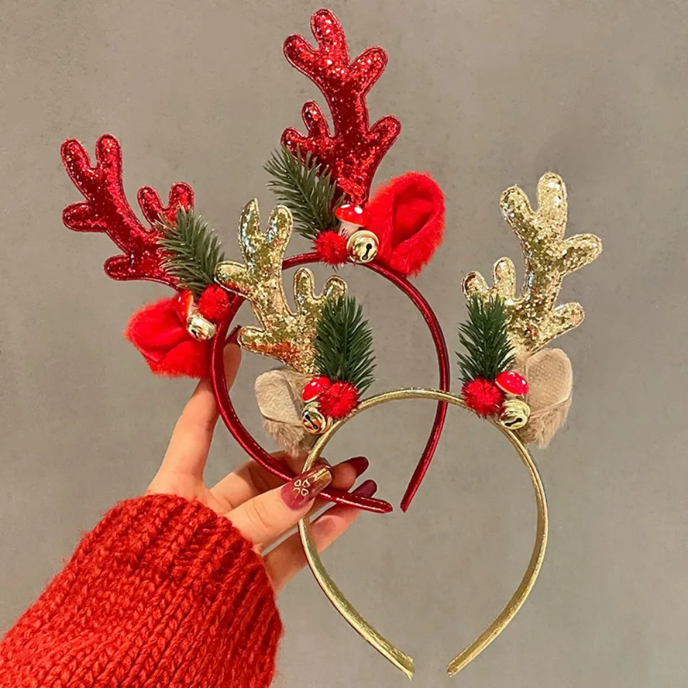 Reindeer Antlers Headband - Noel Simli Geyik Boynuzu Bandı Parti