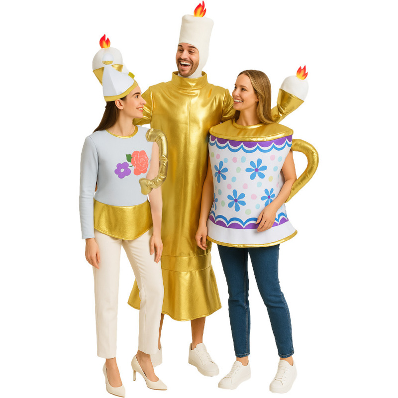 Holiday Candle Set - Cadılar Bayramı Cosplay Kostümü Mum Kıyafeti