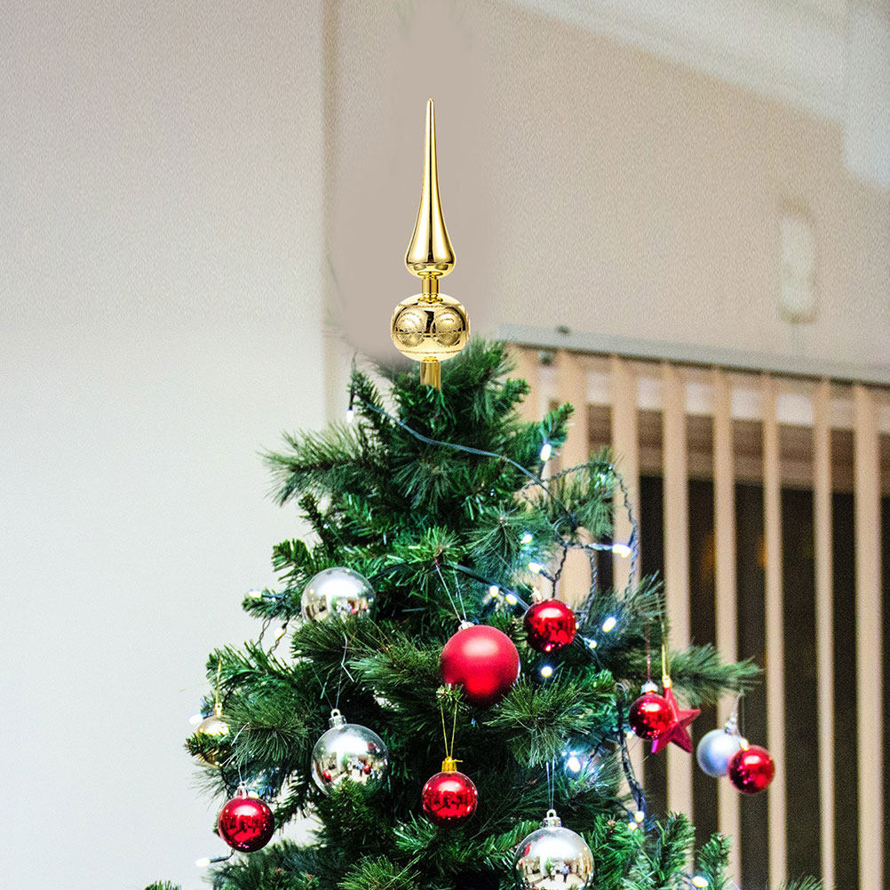 Star Tree Topper - 2 Adet Zarif Noel Ağacı Üst
