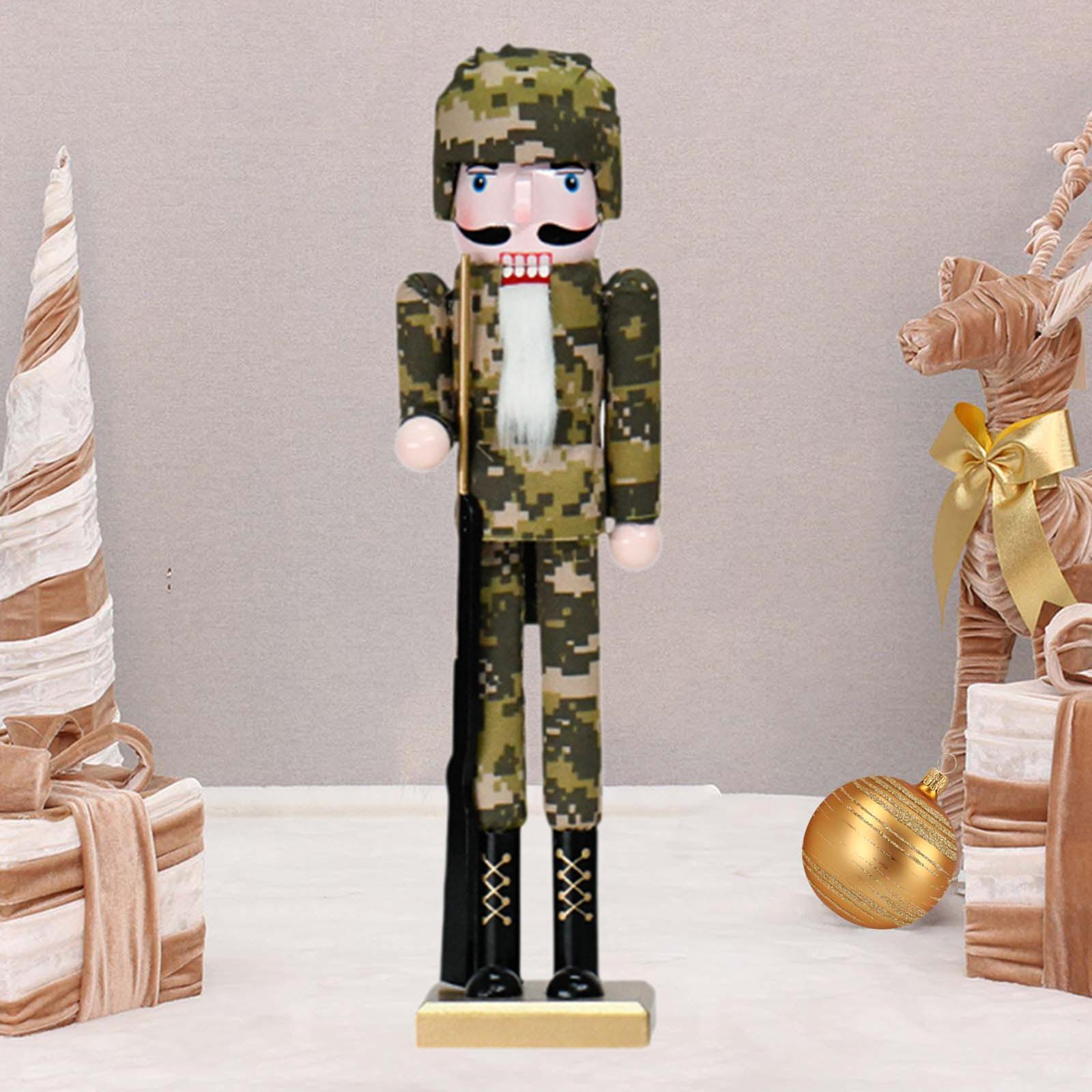 Nutcracker Figurine - Ahşap Fındıkkıran Figürleri, Noel Fındıkkıran Heykeli,