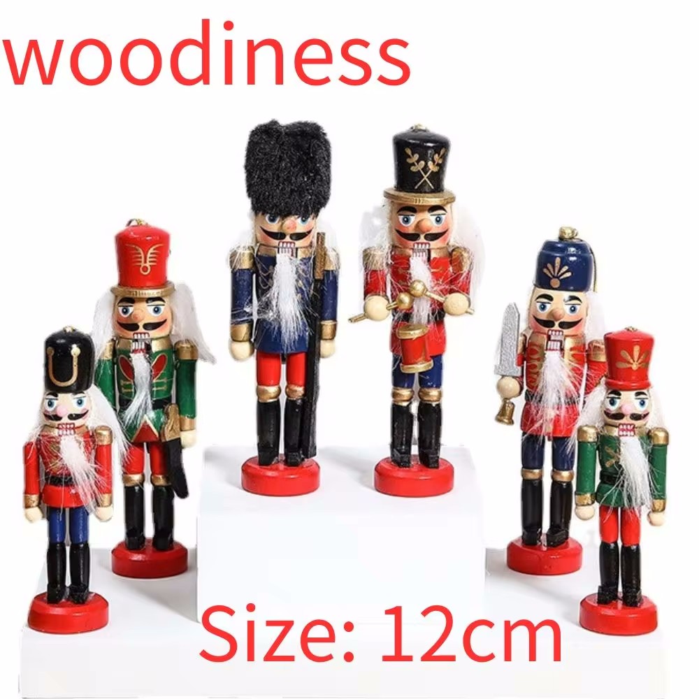 Nutcracker Figurine - 12/14cm fındıkkıran minyatürleri pembe serisi fındıkkıran