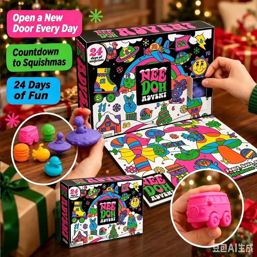 Advent Calendar Gift - 2027 Yeni Popüler Needoh Advent Takvimi