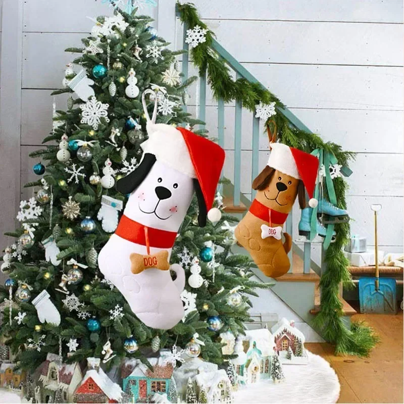 Köpek kemik şekli noel çorap n - Christmas Stocking Hanging incelemesi ve fiyatı