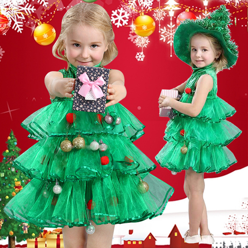 Kırmızı Yeşil Noel Ağacı Kostü - Elf Costume Christmas incelemesi ve fiyatı