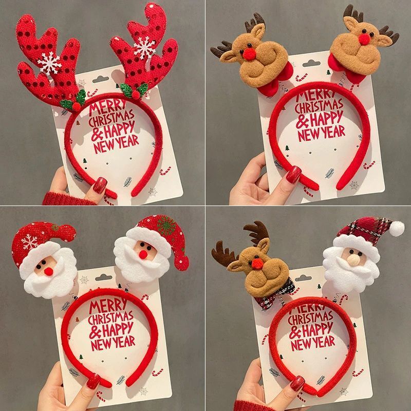 1-10 adet Noel Temalı Saç Band - Reindeer Antlers Headband incelemesi ve fiyatı