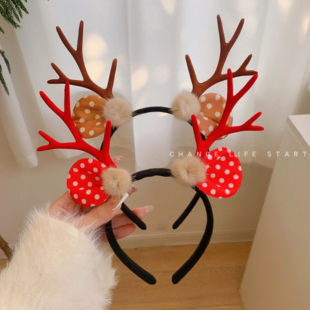 Moda Parlak Noel Taç Bandı Gey - Reindeer Antlers Headband incelemesi ve fiyatı