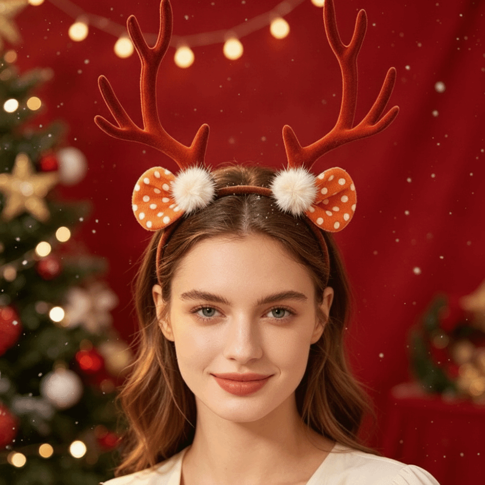 Moda Parlak Noel Taç Bandı Gey - Reindeer Antlers Headband incelemesi ve fiyatı