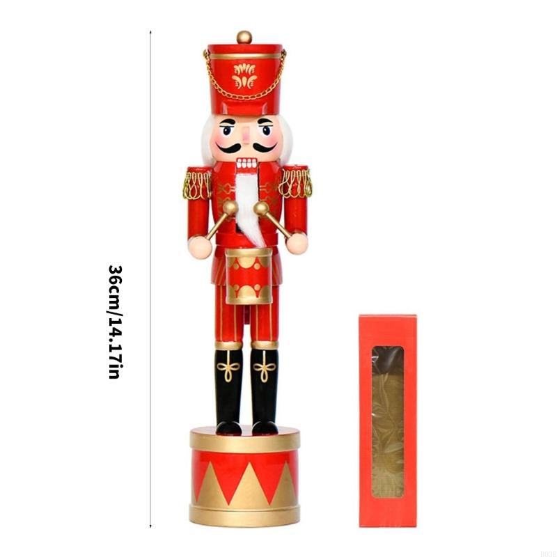 36 Ahşap Fındıkkıran Davul Ask - Nutcracker Figurine incelemesi ve fiyatı