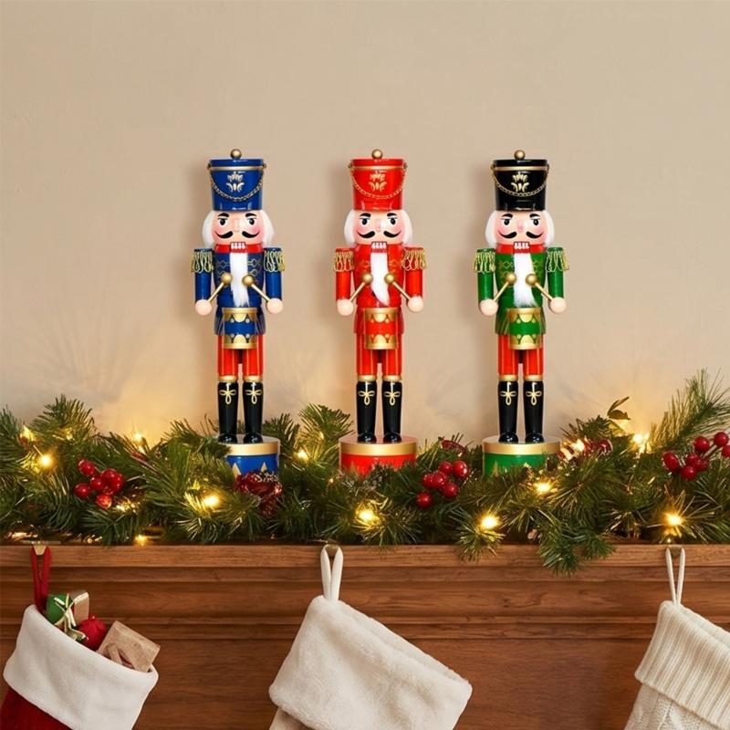 36 Ahşap Fındıkkıran Davul Ask - Nutcracker Figurine incelemesi ve fiyatı