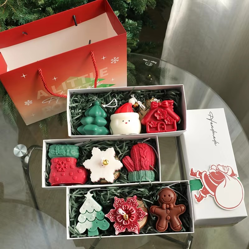 3 Adet El Yapımı Noel Kokulu M - Holiday Candle Set incelemesi ve fiyatı