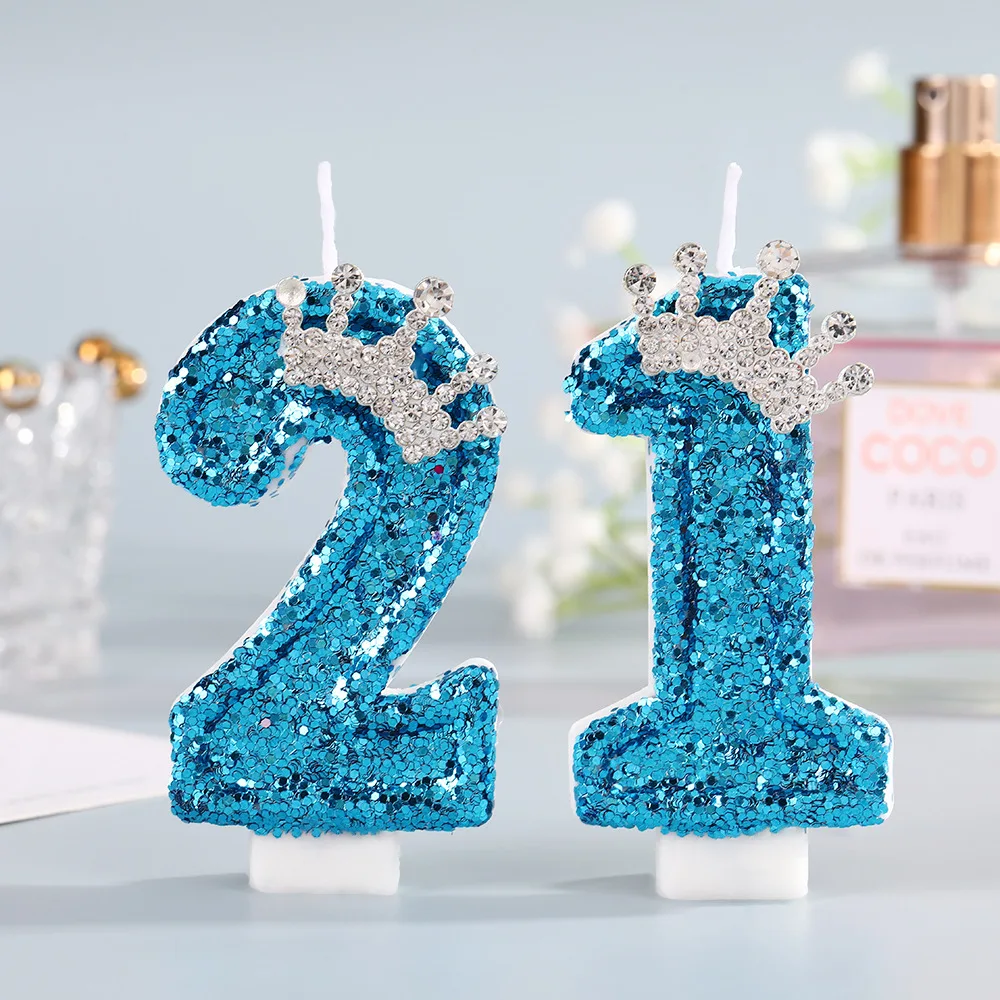 Mavi Taçlı Doğum Günü Mumları  - Holiday Candle Set incelemesi ve fiyatı