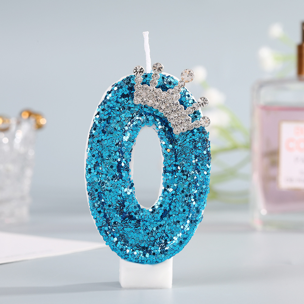 Mavi Taçlı Doğum Günü Mumları  - Holiday Candle Set incelemesi ve fiyatı