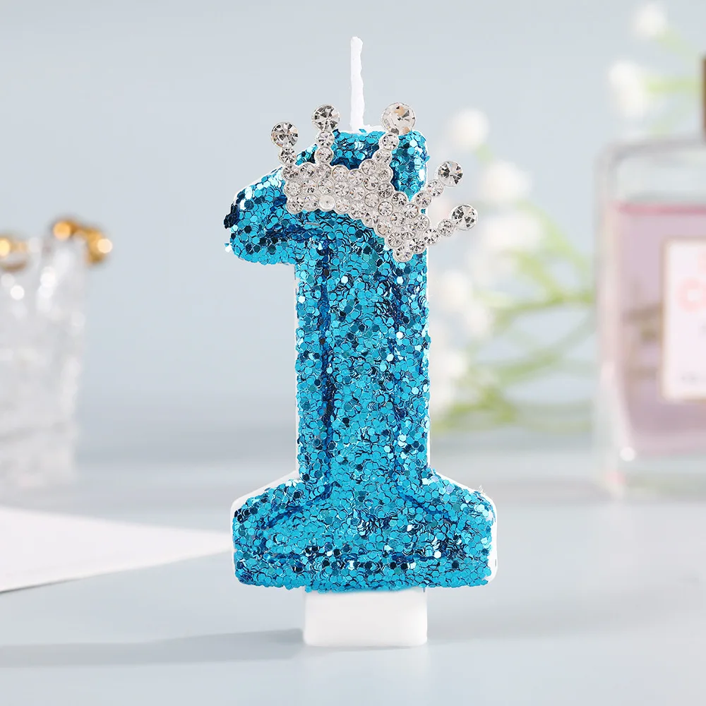 Mavi Taçlı Doğum Günü Mumları  - Holiday Candle Set incelemesi ve fiyatı