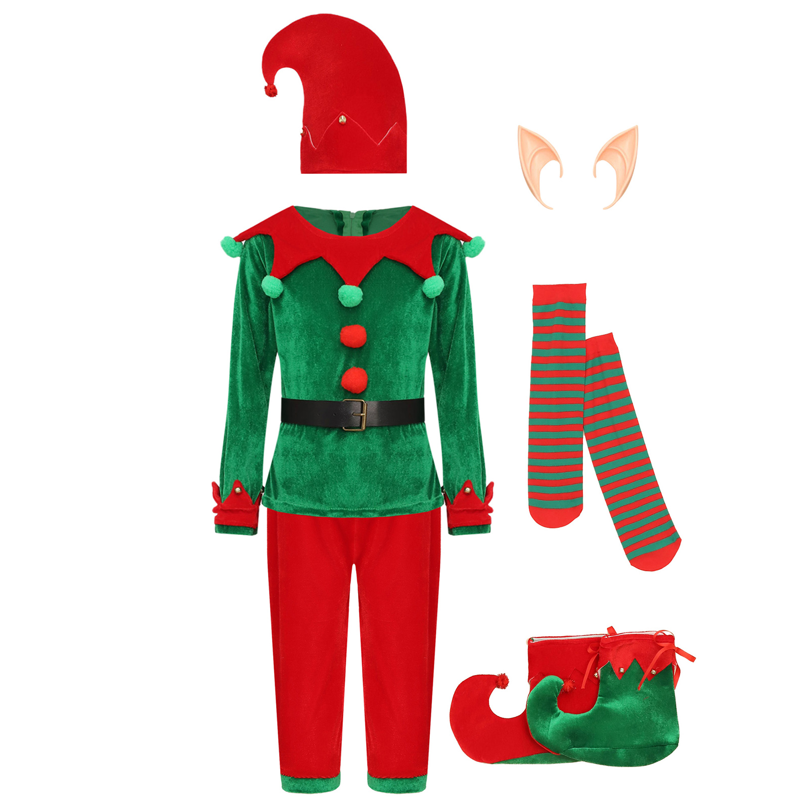 Kızlar Noel Elf Kostümü Noel B - Elf Costume Christmas incelemesi ve fiyatı