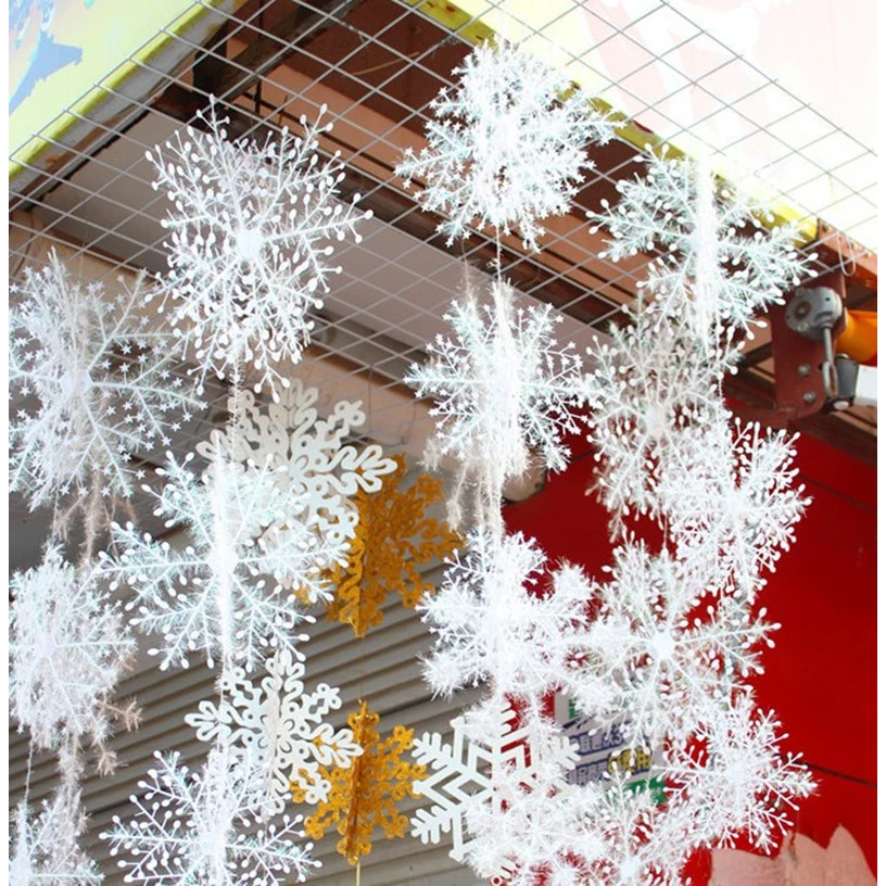 30 adet Noel Kar Tanesi Süsü Y - Christmas Tree Artificial incelemesi ve fiyatı