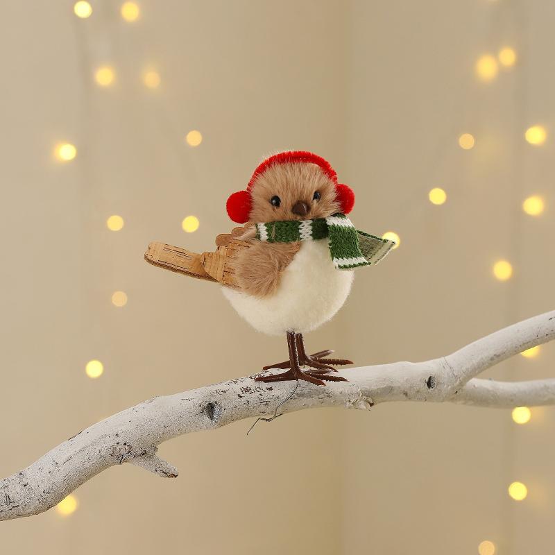 Noel peluş kuş süsleri Santa ş - Santa Hat Plush incelemesi ve fiyatı